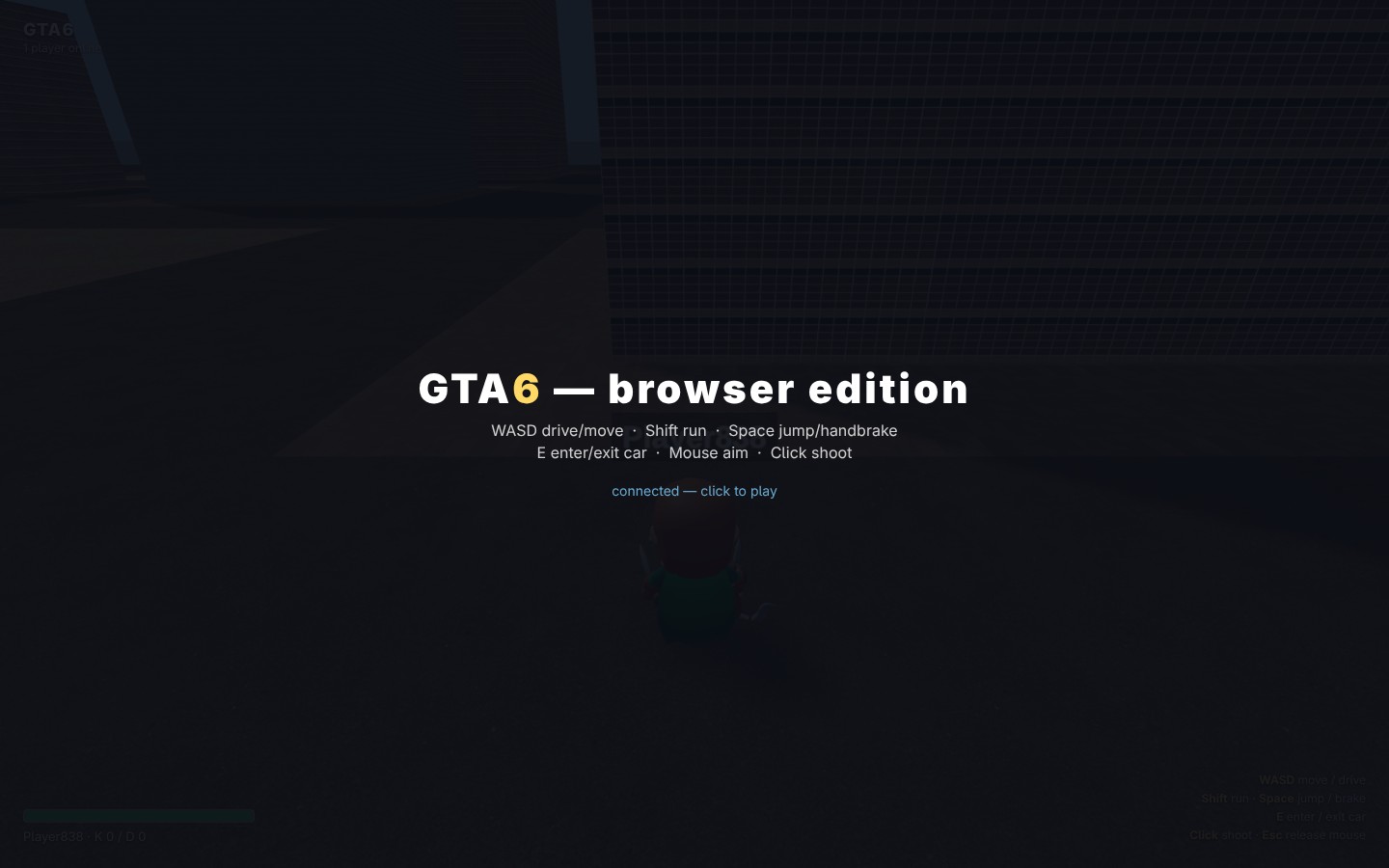 GTA6 (browser edition) preview