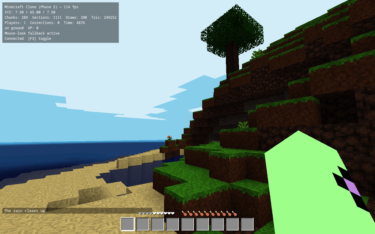 Minecraft Clone preview