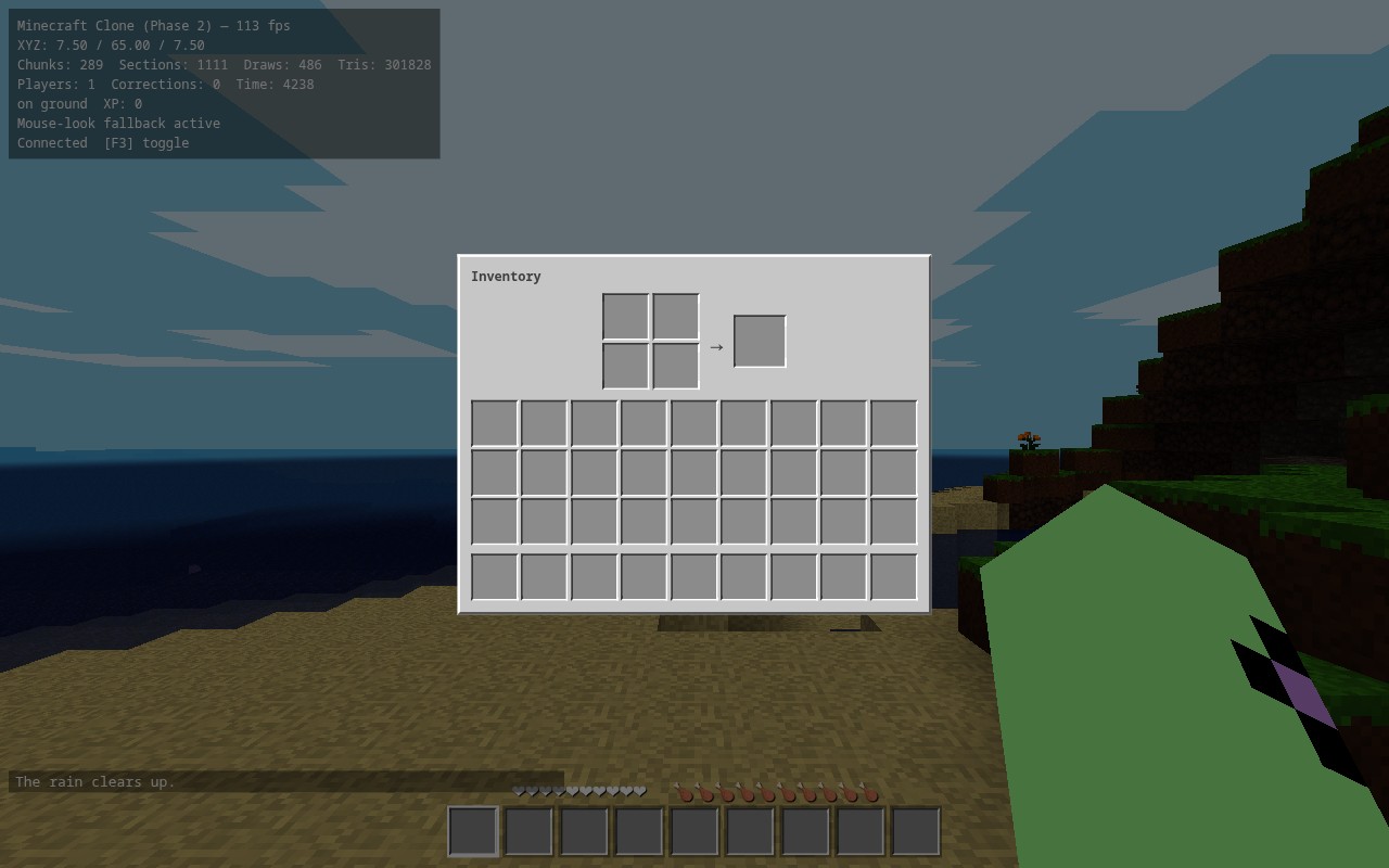 Minecraft Clone screenshot 2