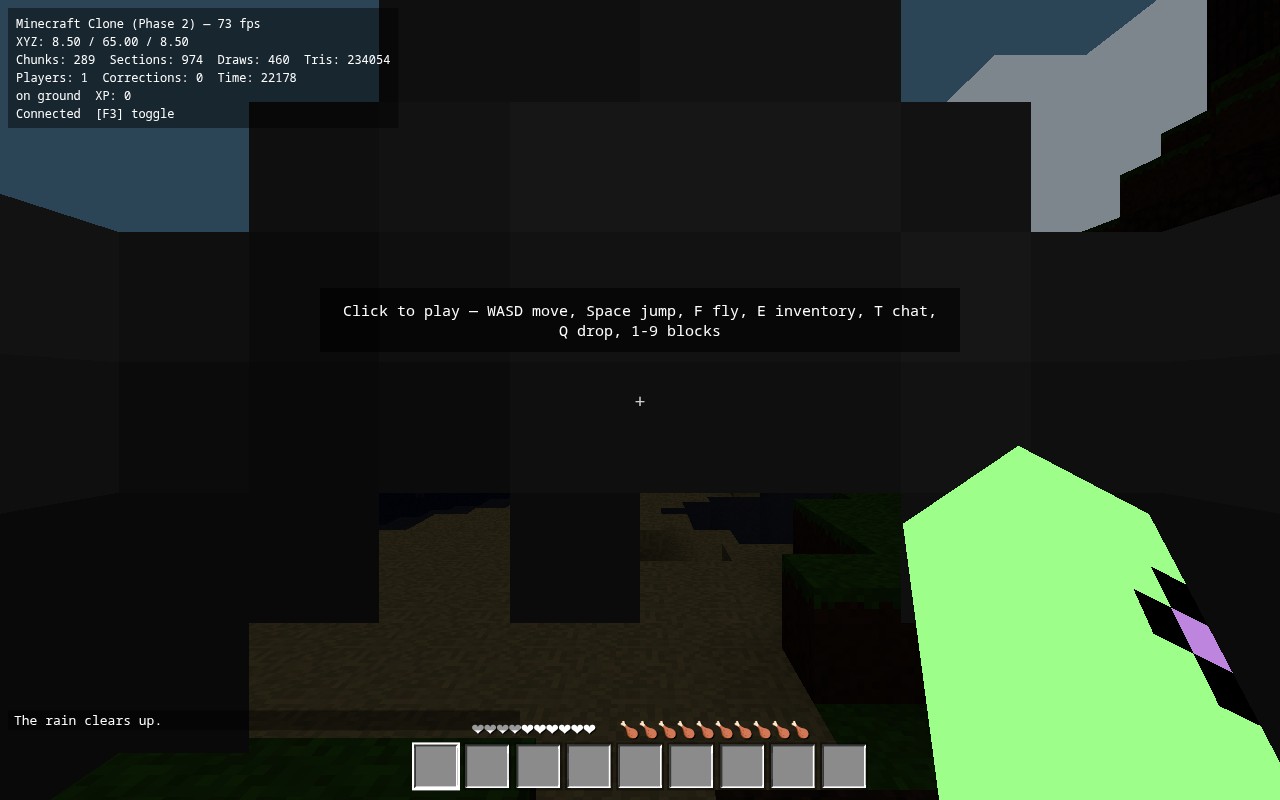 Minecraft Clone screenshot 3